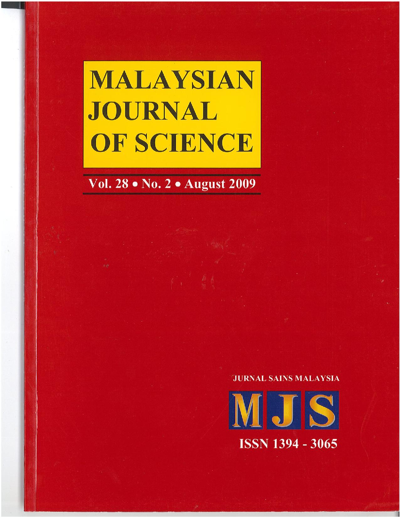 					View Vol. 28 No. 2 (2009)
				